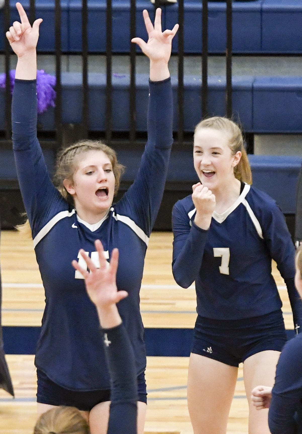 State volleyball, Lincoln Lutheran vs. Chadron, 11.07